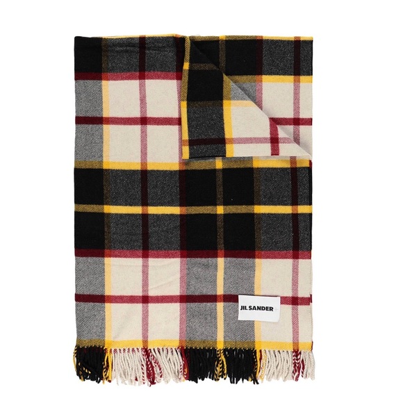 Jil Sander Wool Throw Blanket - Picture 5 of 6